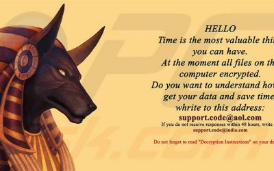 Anubis, un nuevo malware anunciado por Microsoft que roba información